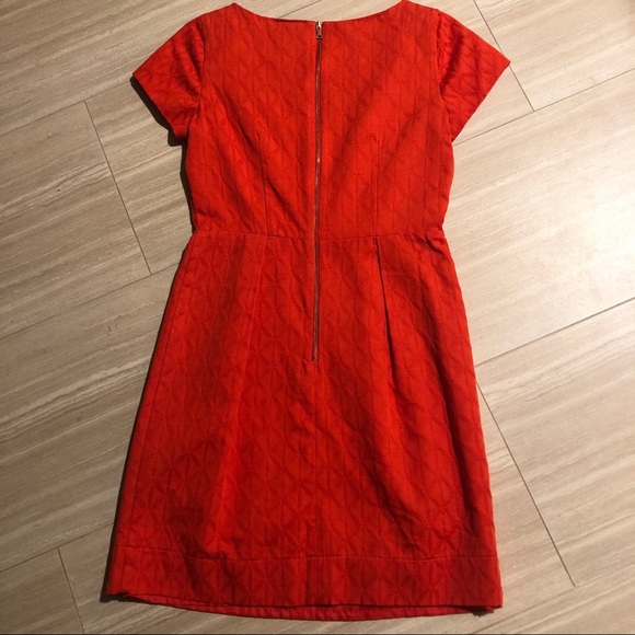 Just Taylor brand cap sleeve sheath dress - red - Picture 3 of 8